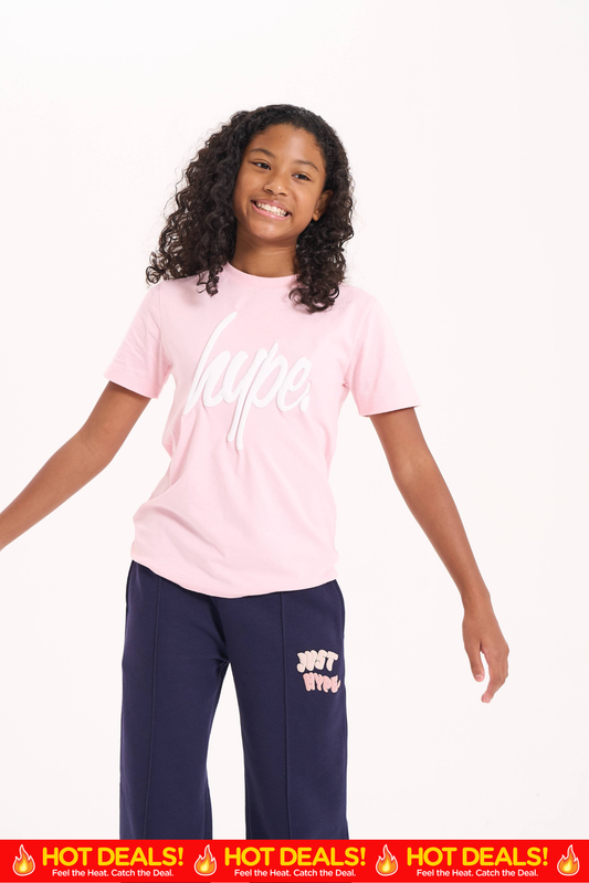 Hype Girls Pink Incept T-Shirt