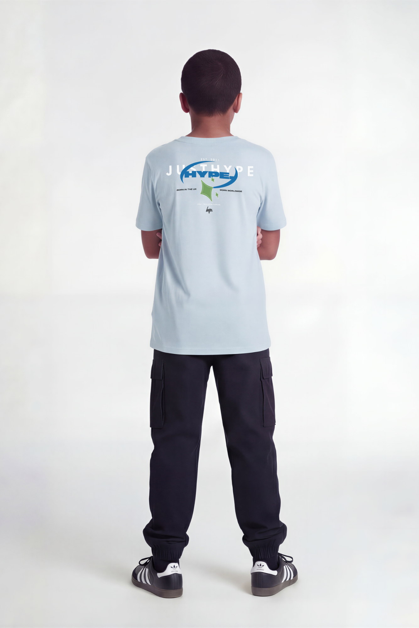 Hype Boys Blue Ellipse T-Shirt