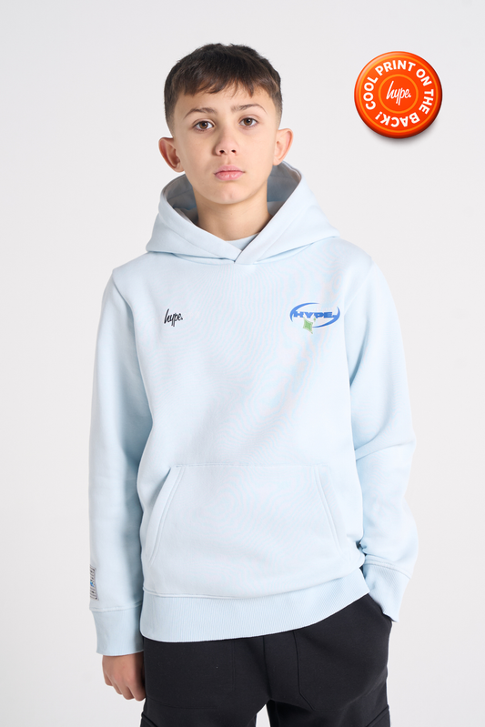 Hype Boys Blue Ellipse Hoodie