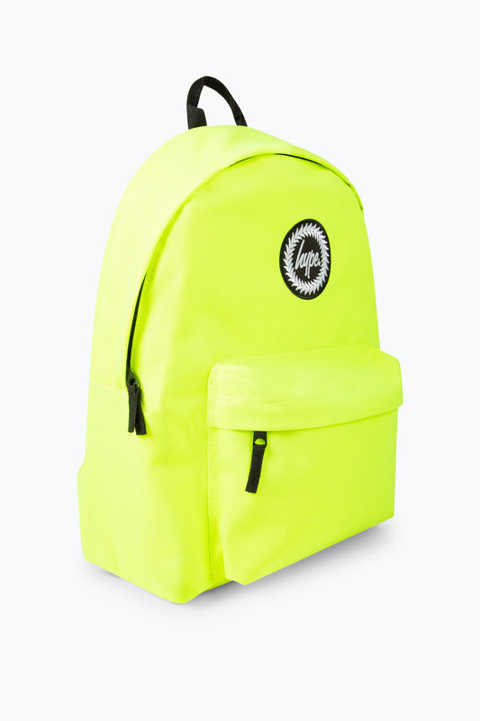 HYPE FLUORESCENT YELLOW ICONIC BACKPACK