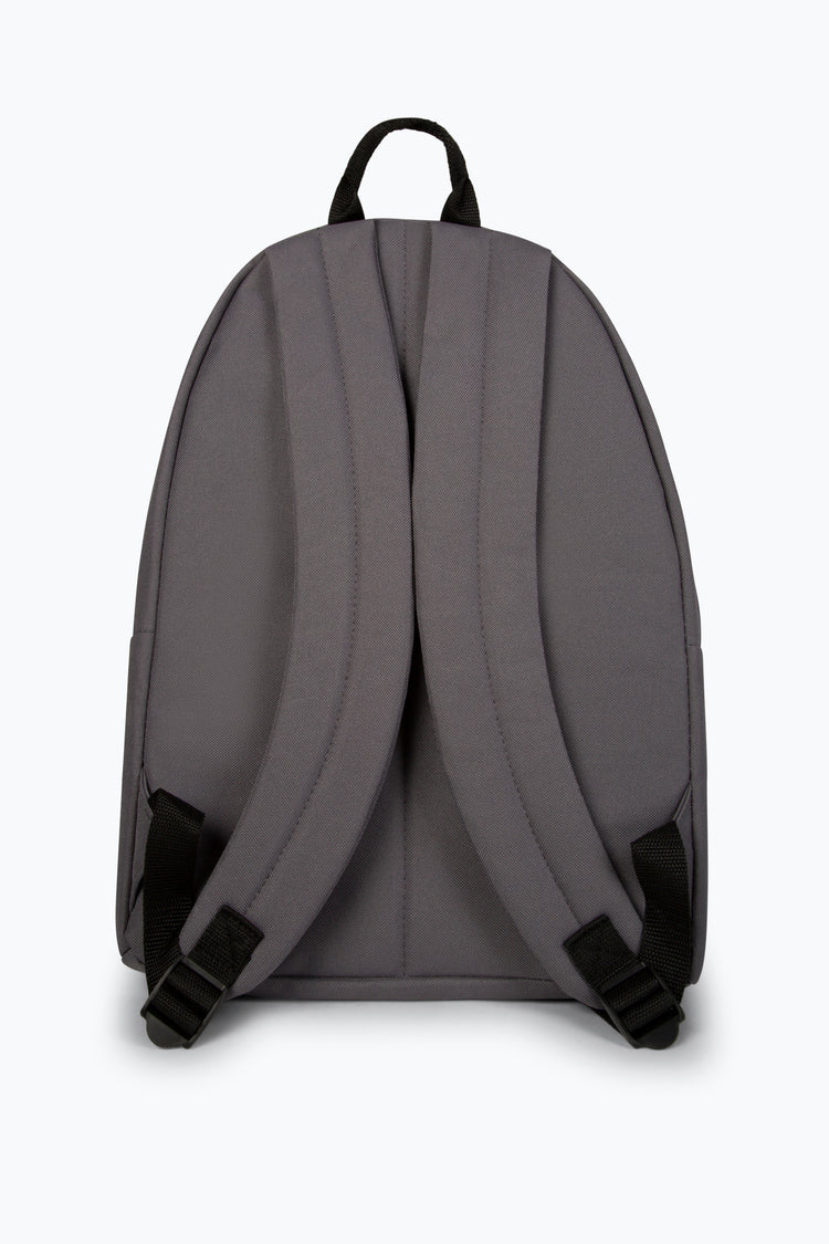 HYPE GRAPHITE GREY CREST BACKPACK