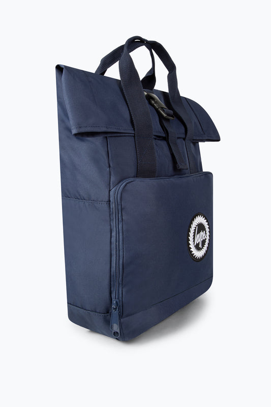 HYPE NAVY DUSK TWIN HANDLE ROLL-TOP BACKPACK