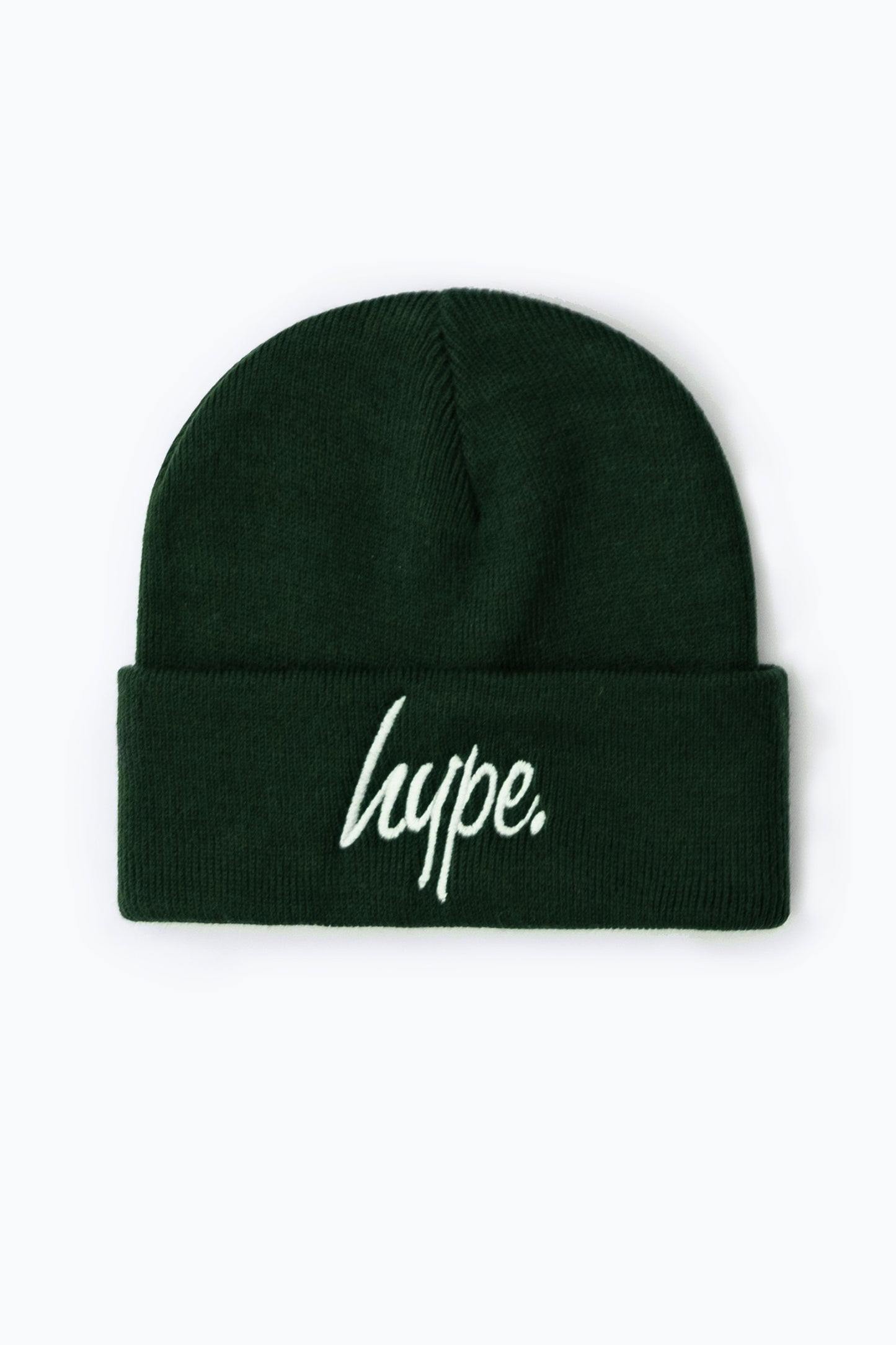 Hype Bottle Green Script Beanie