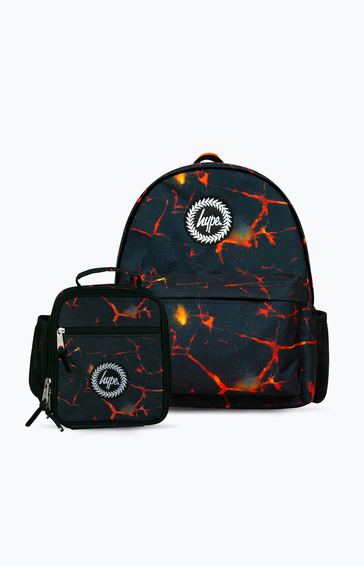 Multi Lava Backpack & Lunch Bag Bundle