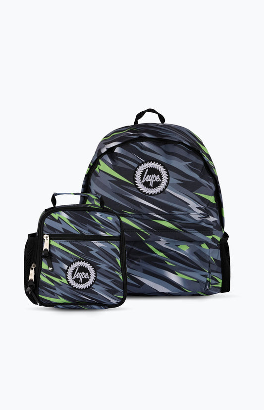 Hype Unisex Gradient Lightning Backpack & Lunch Bag Bundle