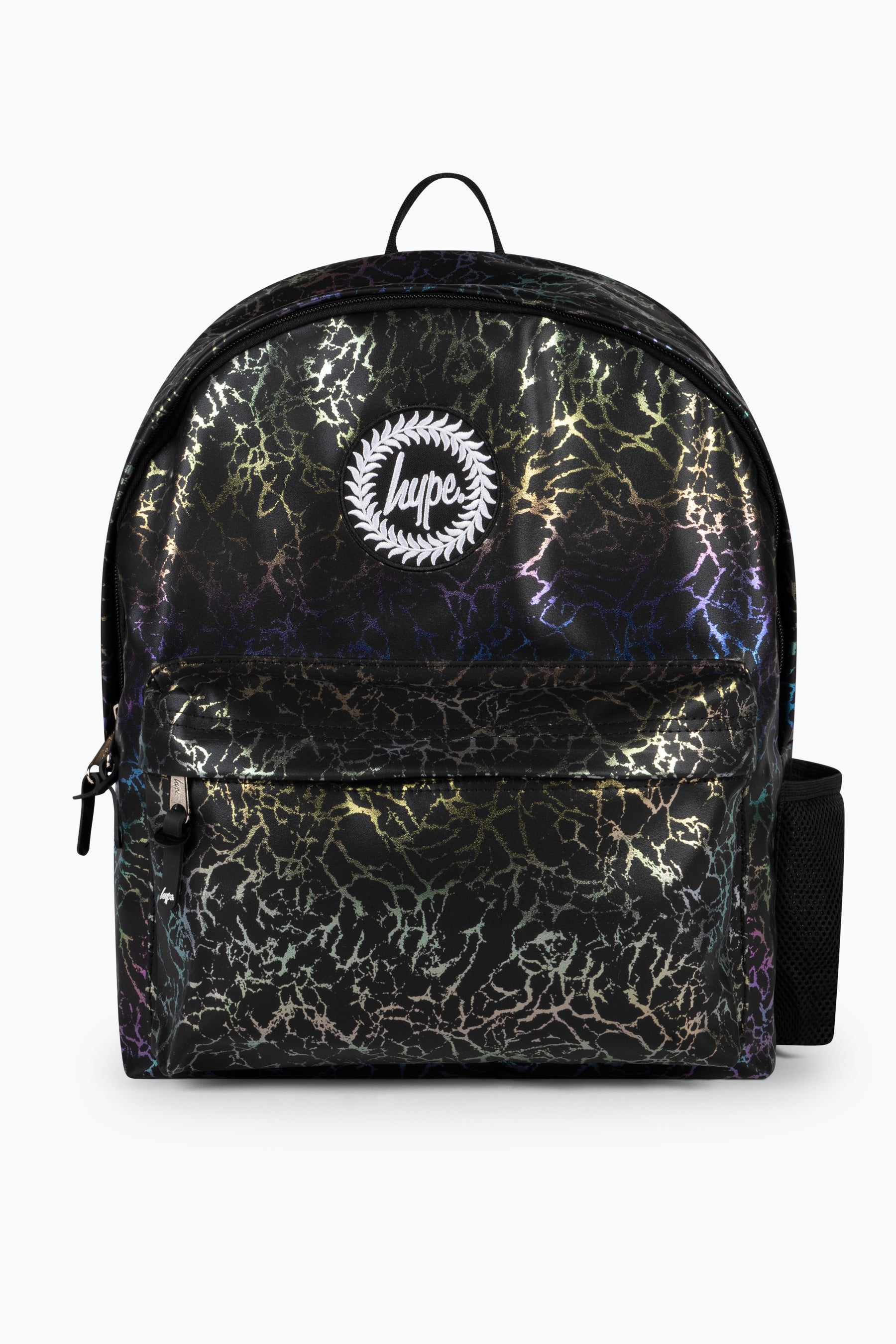 Hype Kids Black Glitter Lightning Iconic Backpack | Hype.