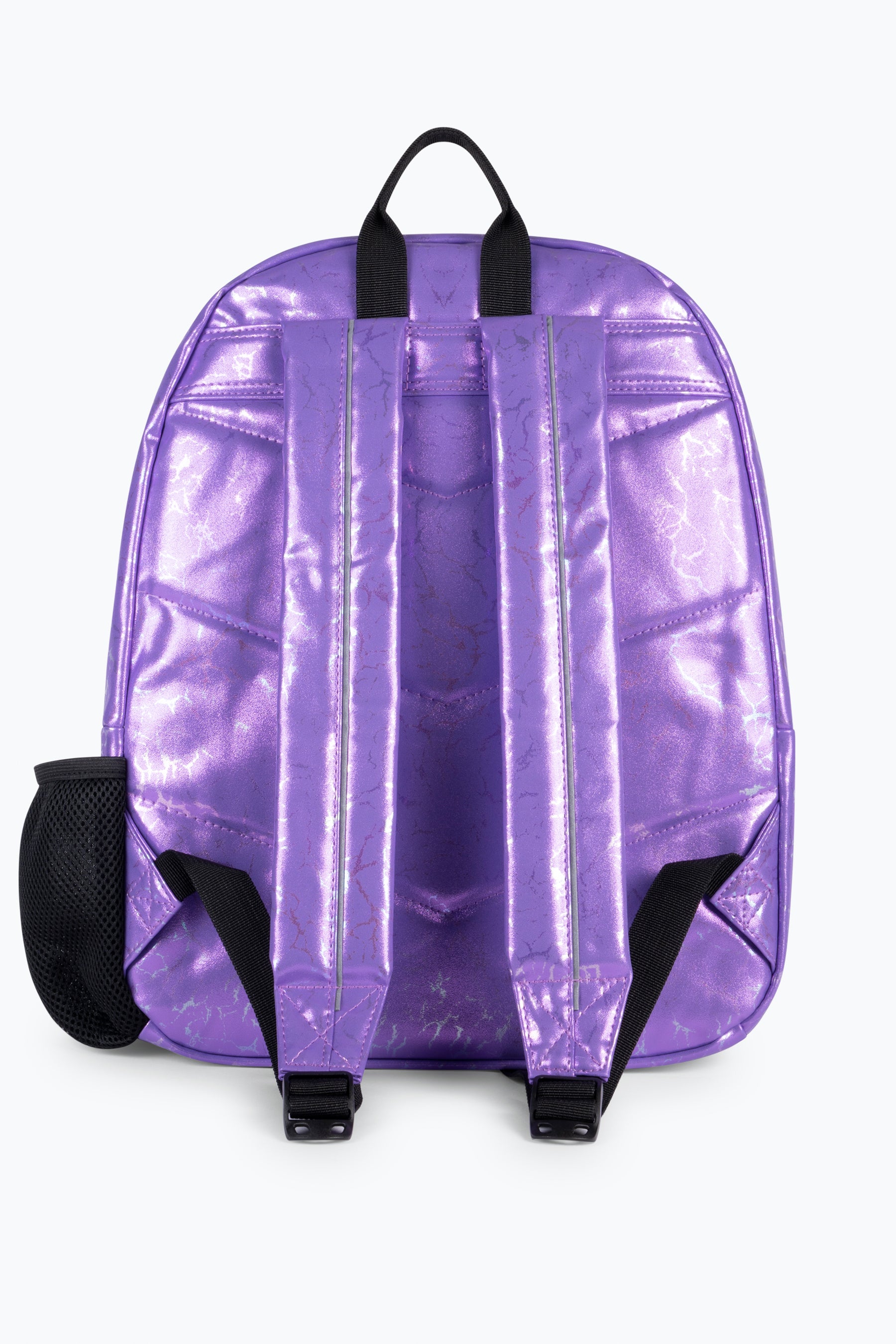 Hype Kids Purple Glitter Lightning Iconic Backpack