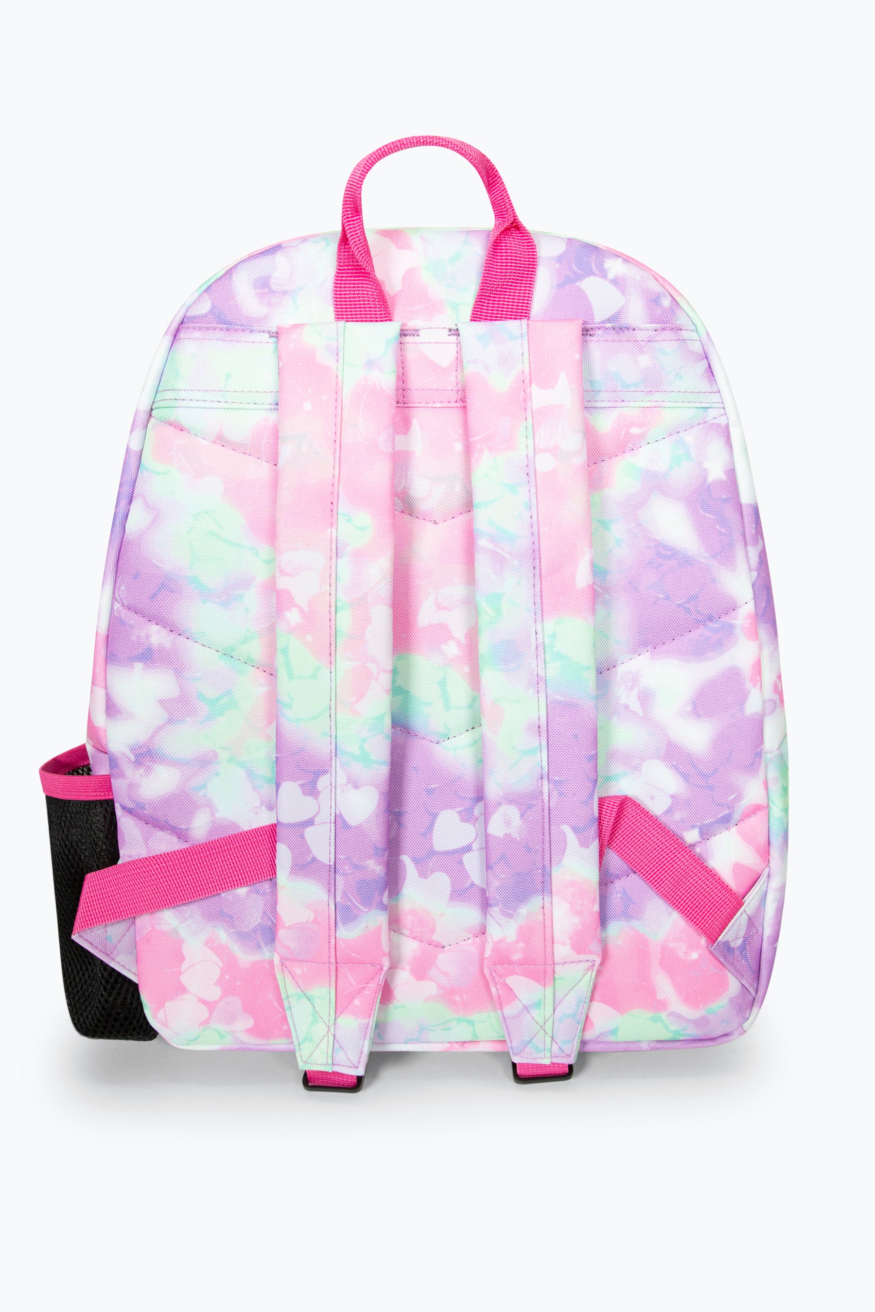 Girls Iconic Multicoloured Star Tie Dye Backpack Hype