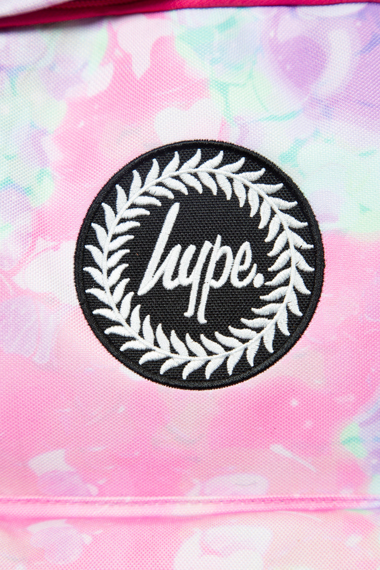 HYPE GIRLS MULTICOLOURED TIE DYE STAR ICONIC BACKPACK