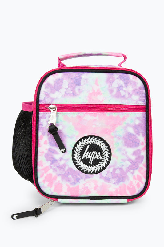 Hype Girls Pink Tie Dye Star Lunch Bag