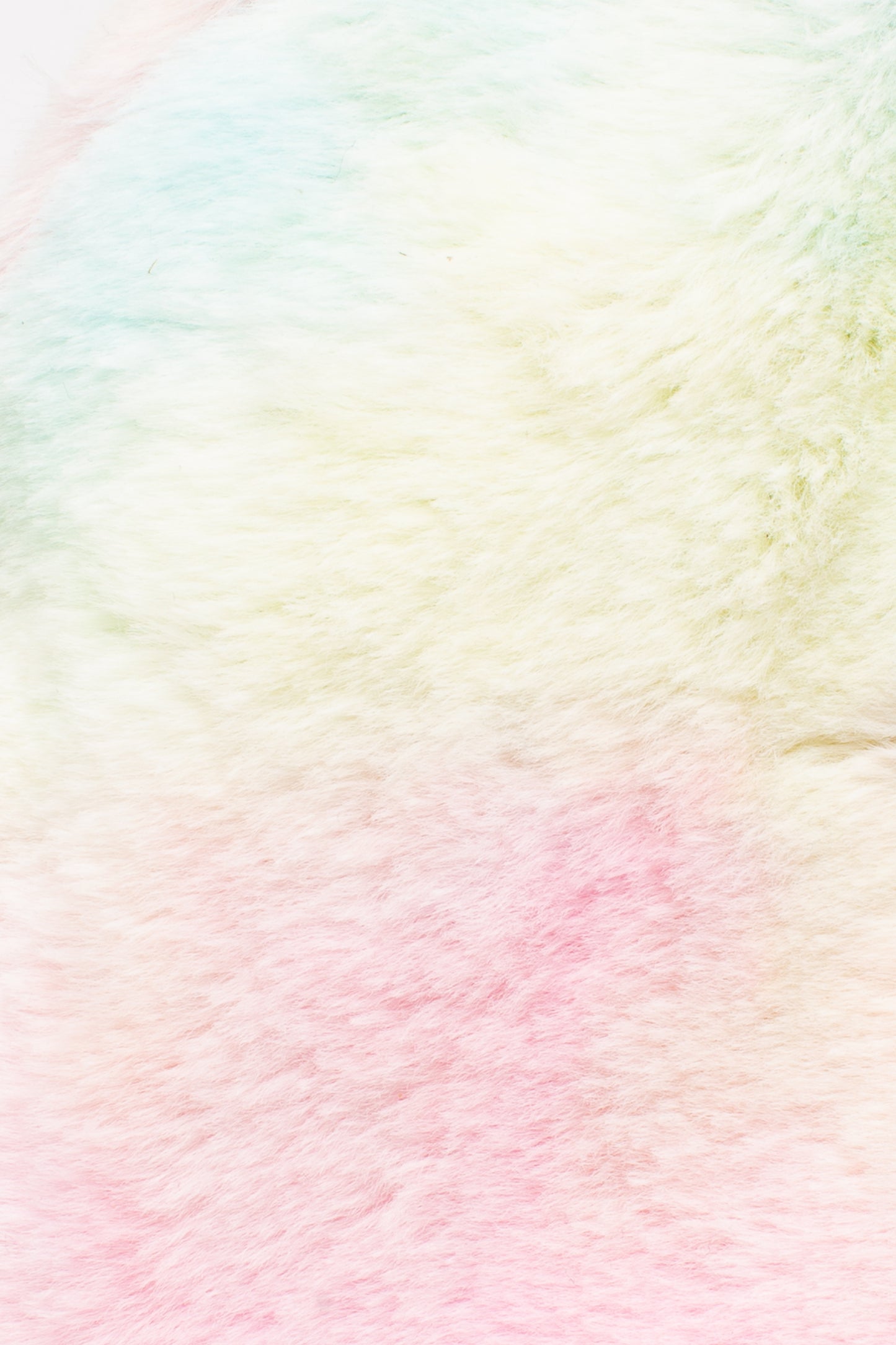 Hype Pastel Rainbow Fur Backpack