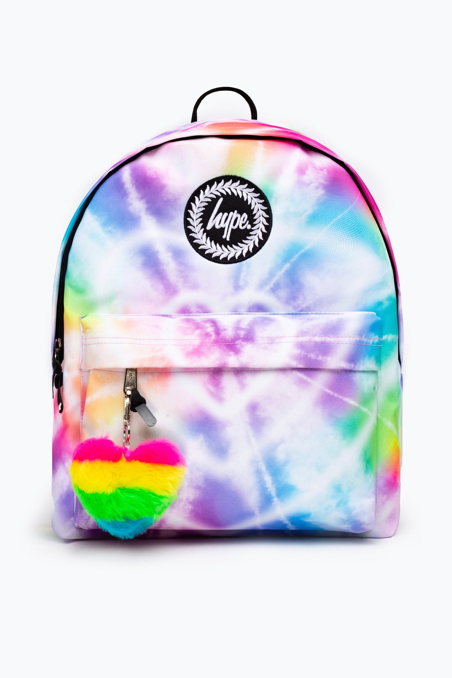 Hype Girls Rainbow Heart Tie-Dye Backpack & Lunch Bag Bundle