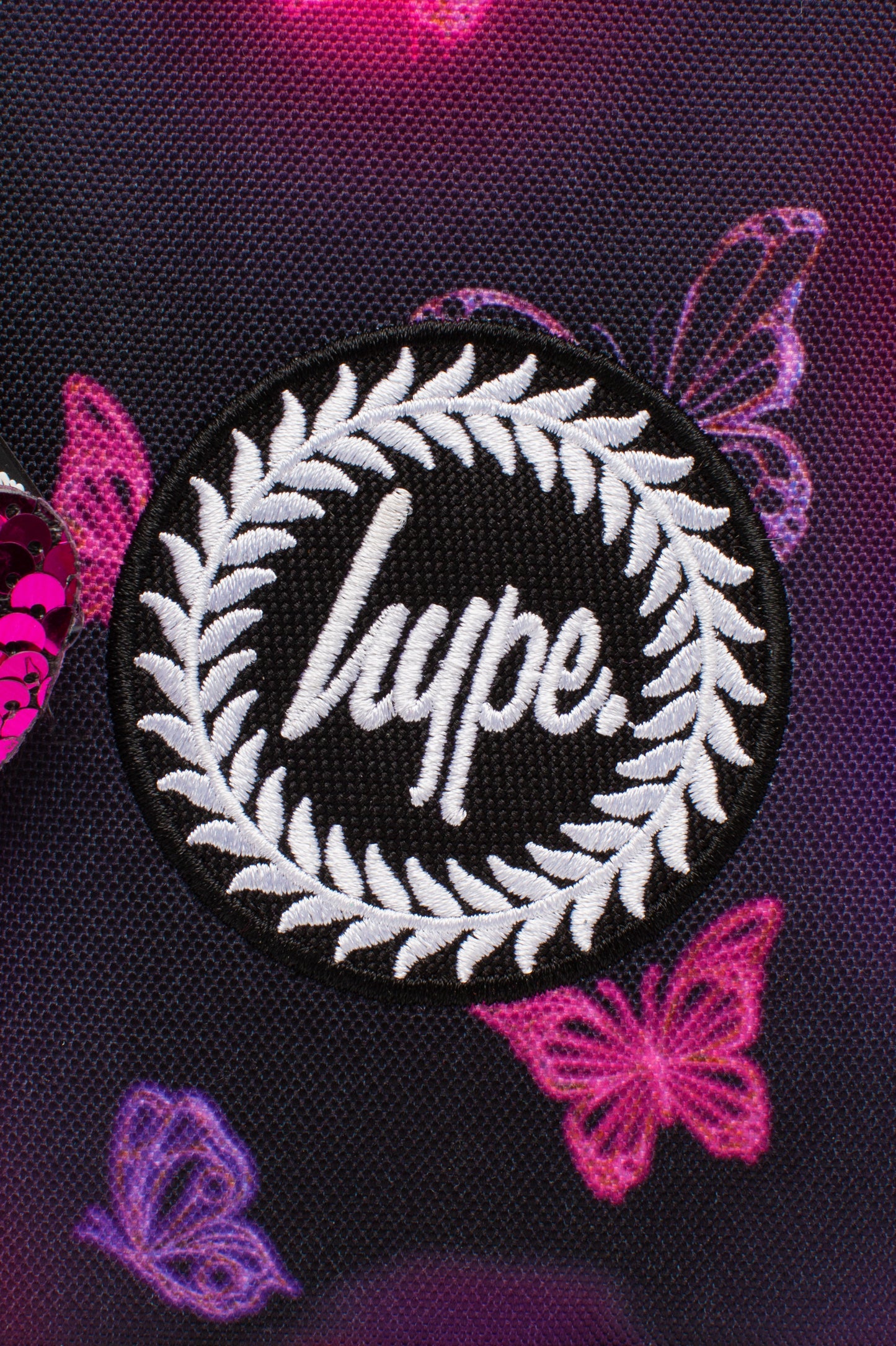 Hype Pink/Purple Glow Butterfly Lunch Box