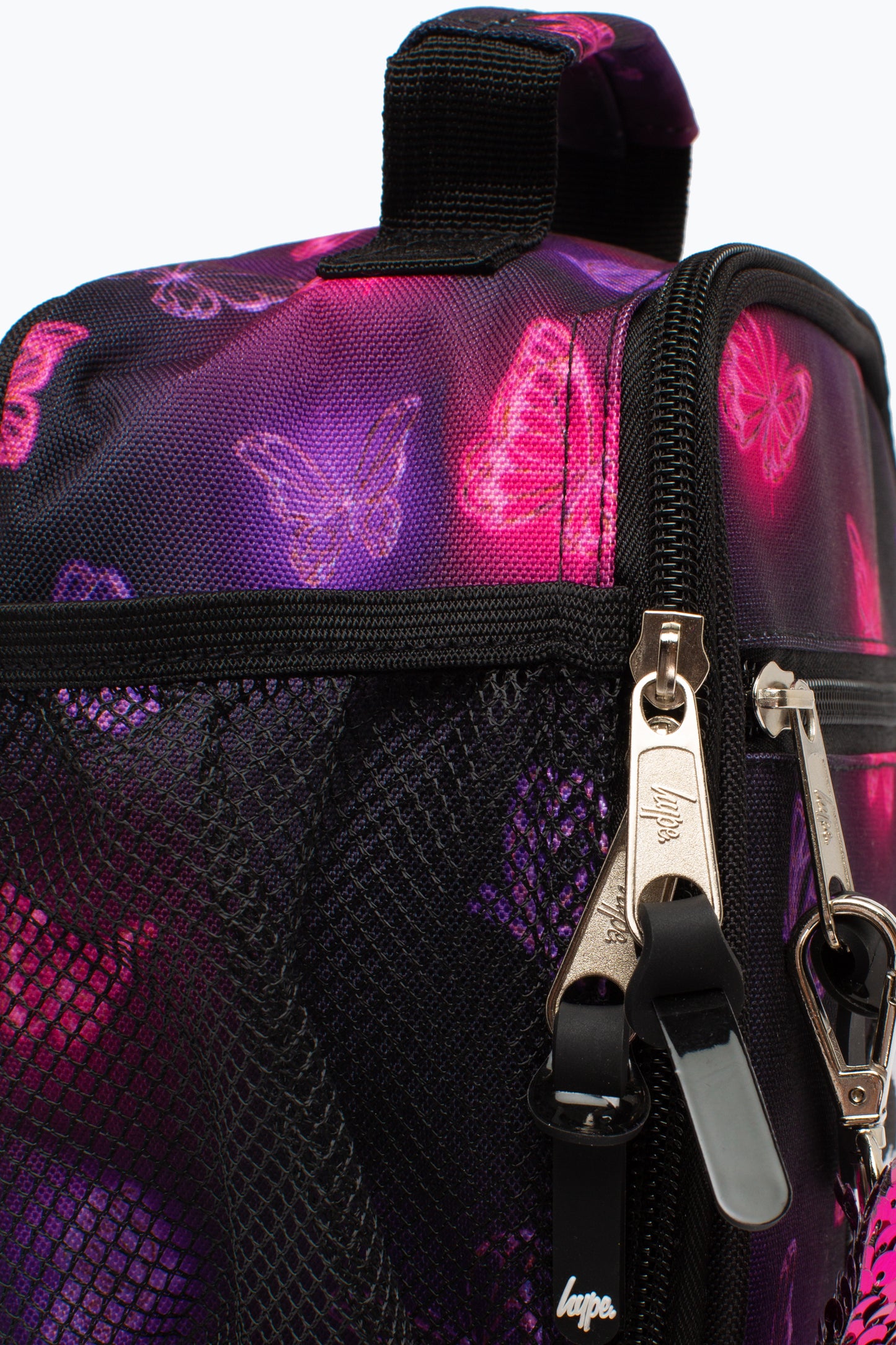 Hype Pink/Purple Glow Butterfly Lunch Box