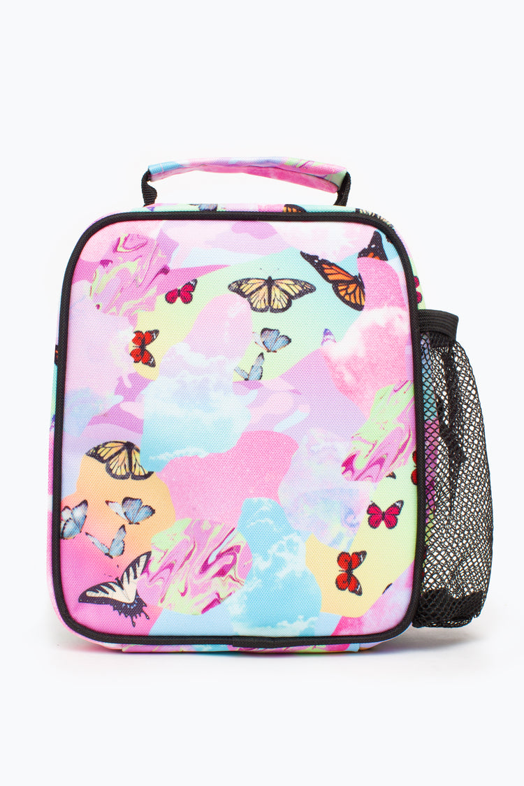 HYPE RAINBOW BUTTERFLY SKIES COLLAGE LUNCH BOX