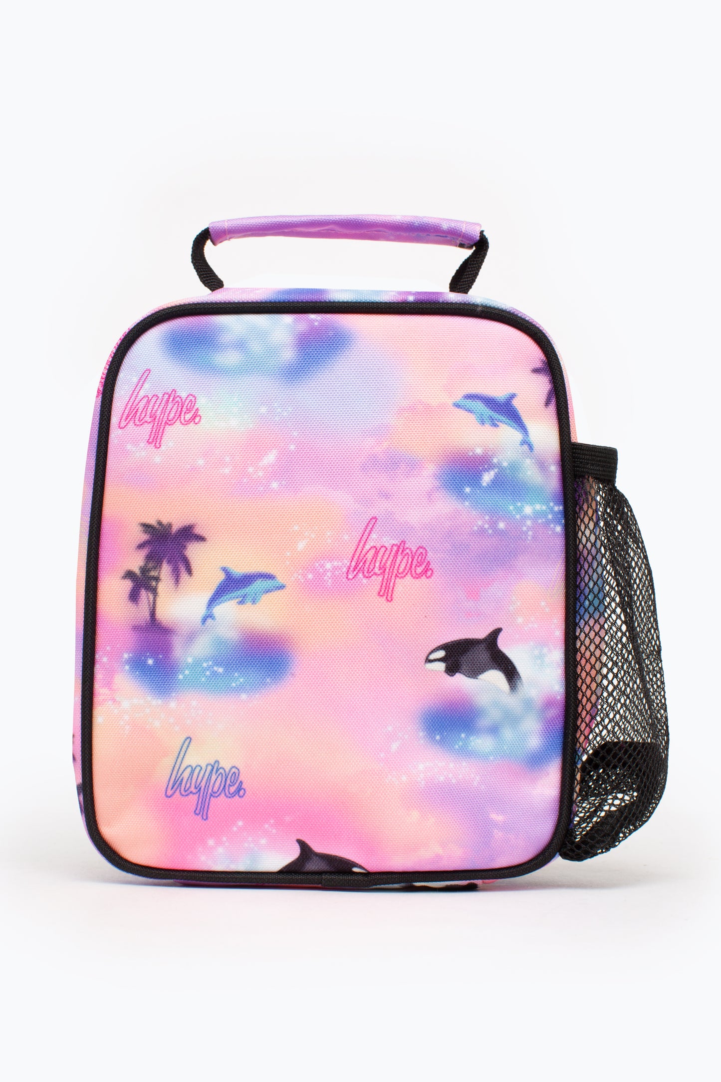 Hype Orange Sunset Dolphin Lunch Box