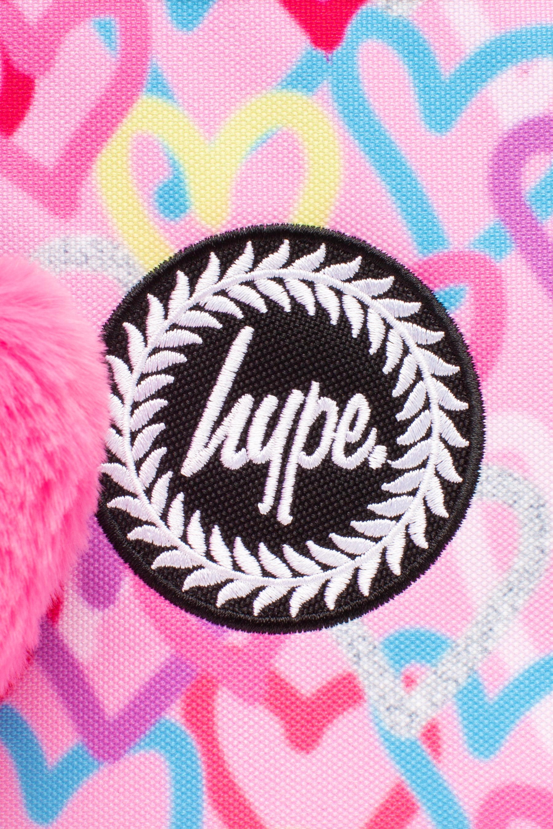 Hype Graffiti Hearts Pink Lunch Box Branding