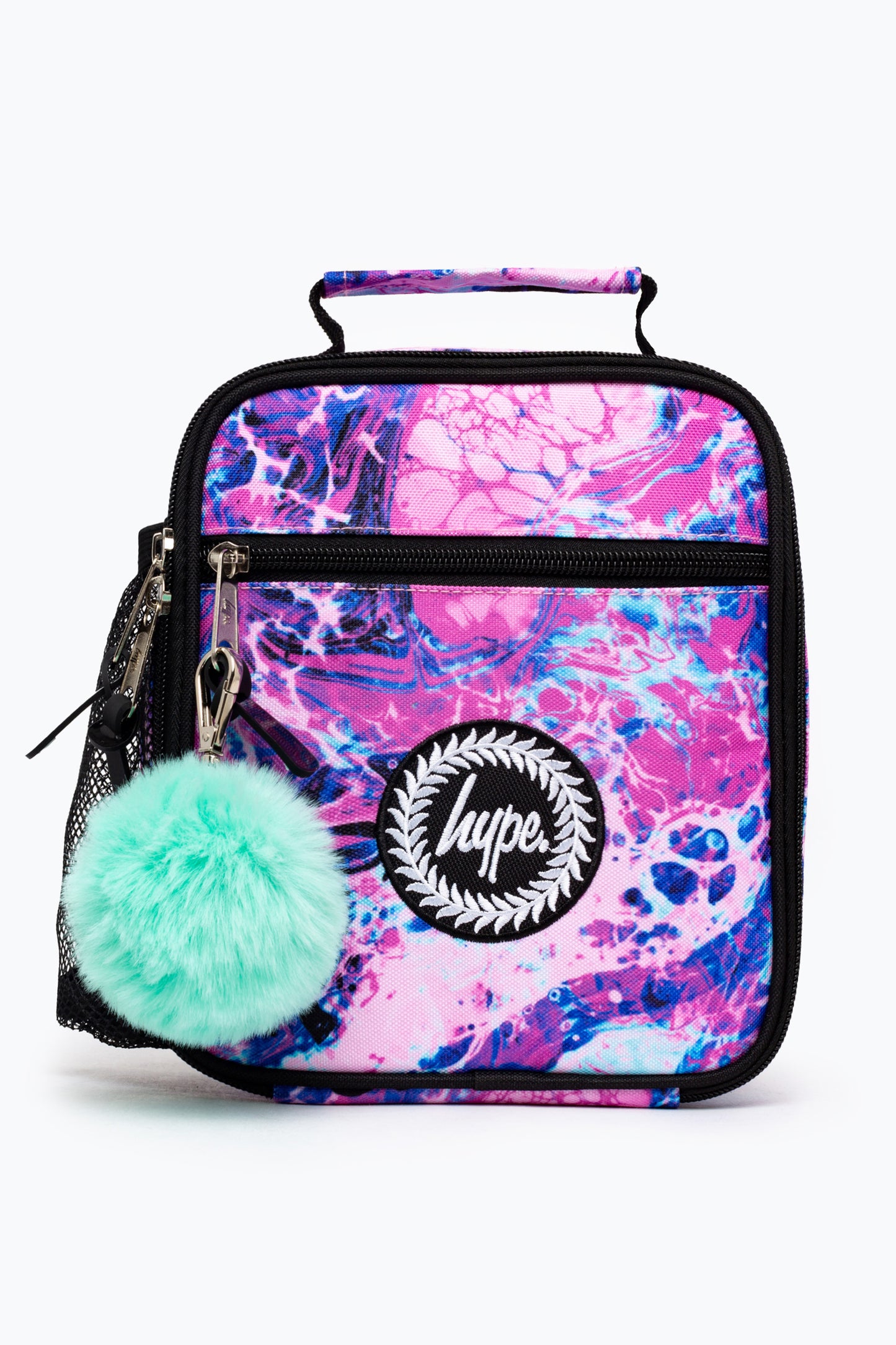 Hype Pink Mermaid Marble Lunch Box