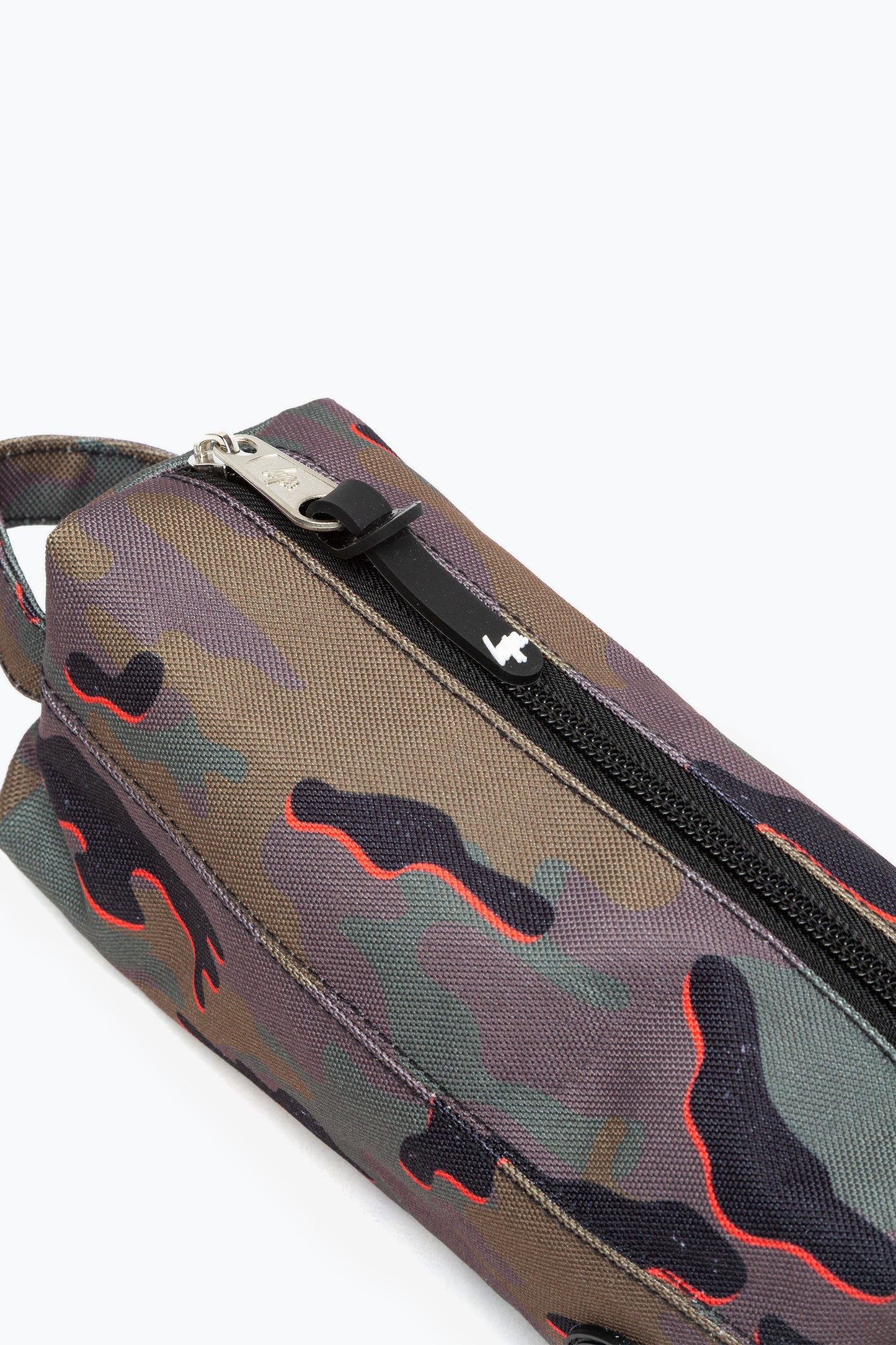 Hype Khaki Orange Pop Camo Pencil Case