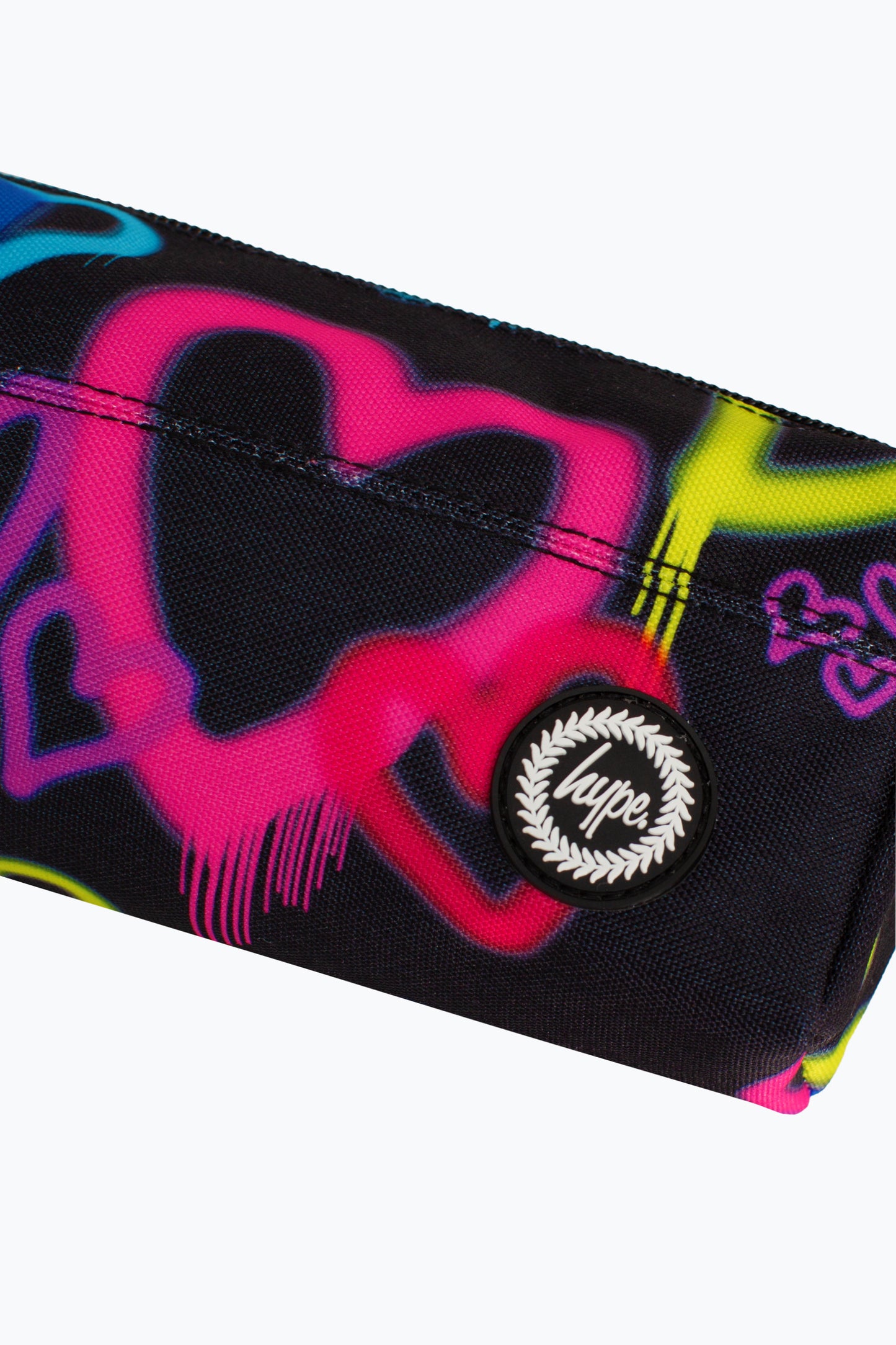 Hype Black Heart Graffiti Pencil Case Branding