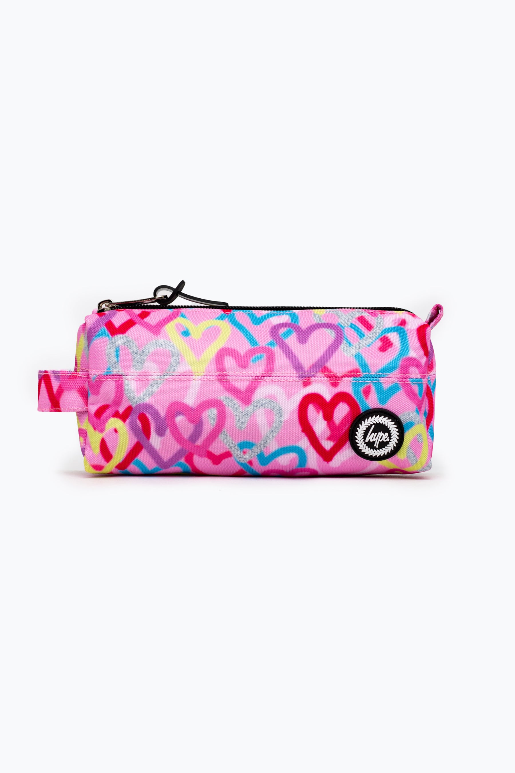 Graffiti Hearts Pencil Case