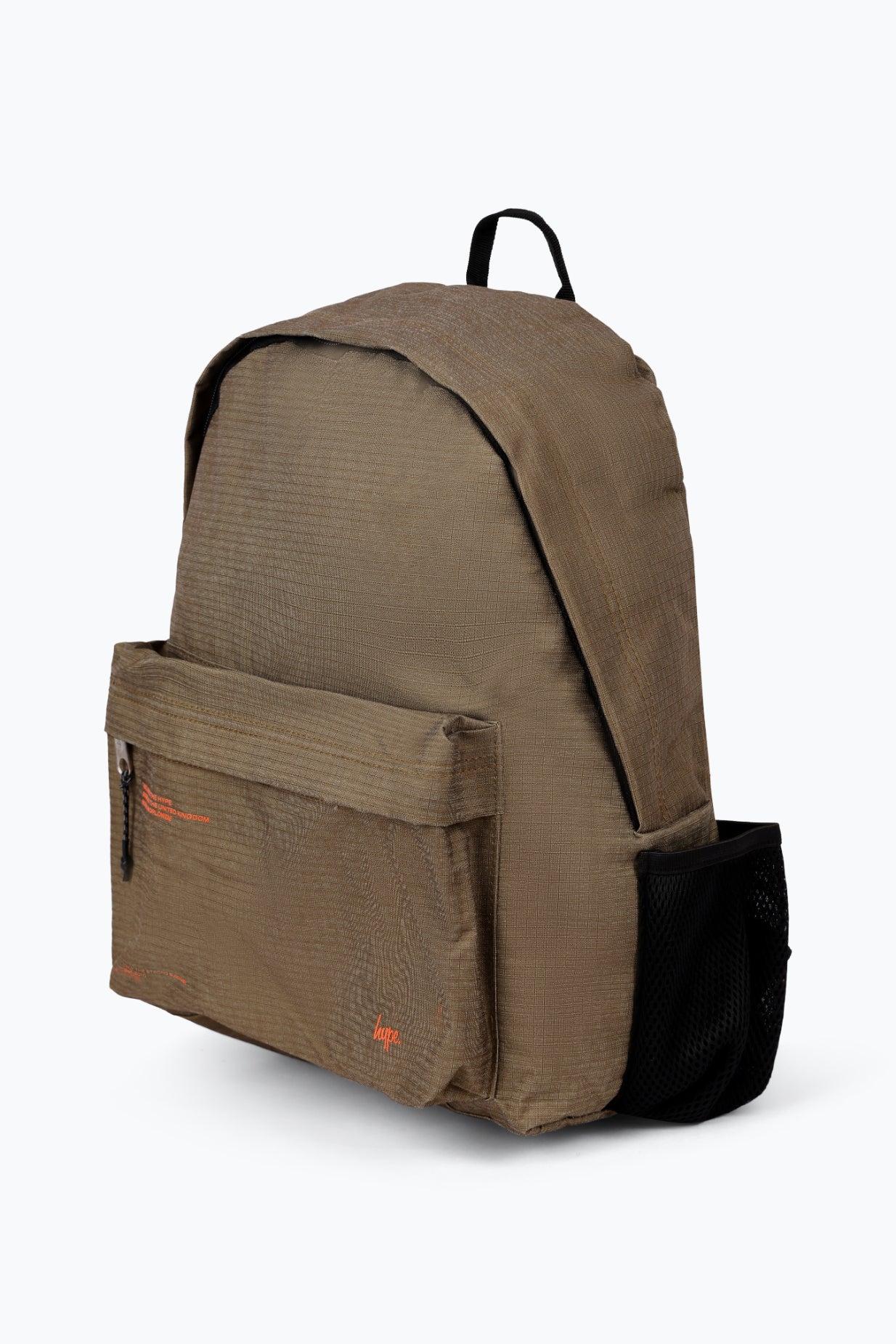 Hype Unisex Khaki Ripstop Tech Backpack | Hype.