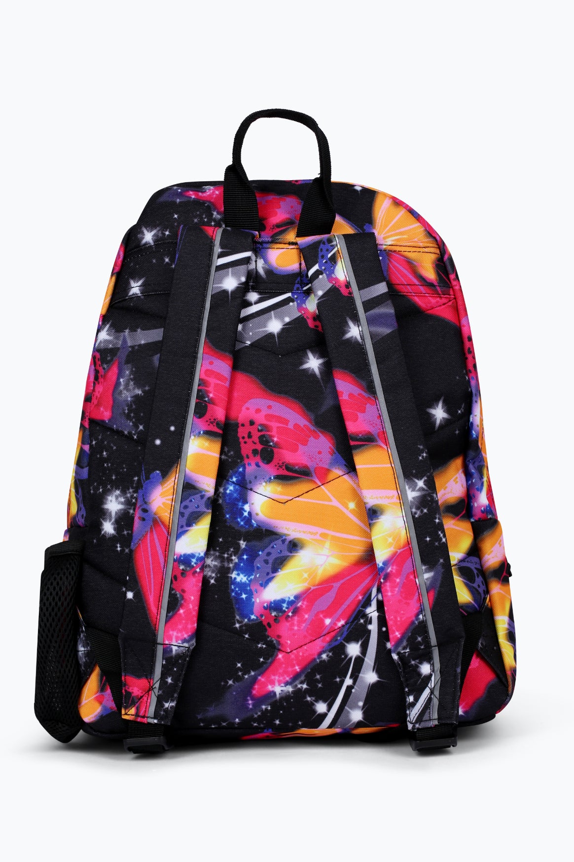 Hype Unisex Multi Glitter Blur Butterfly Backpack
