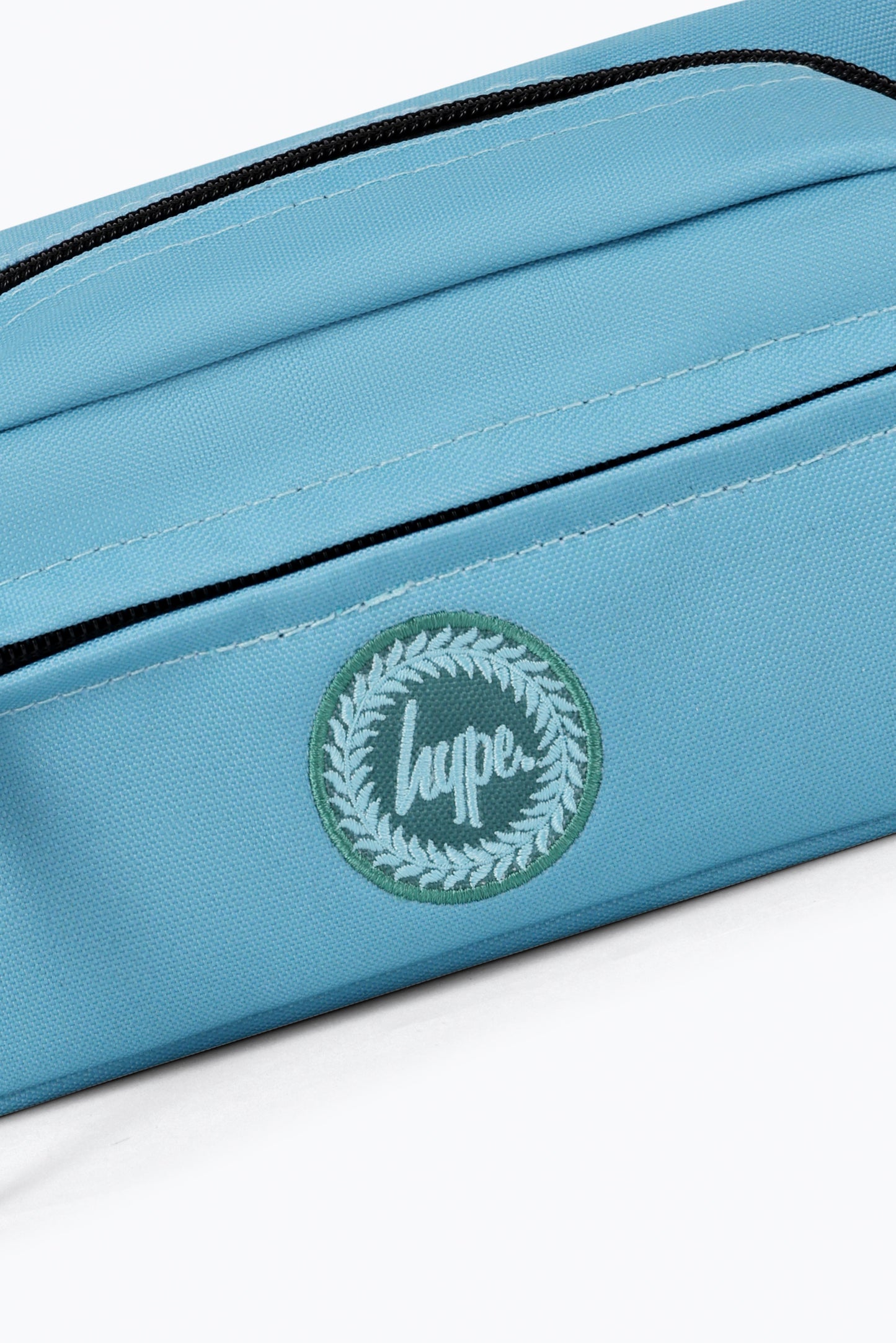 Hype Unisex Teal Tonal Crest Maxi Pencil Case