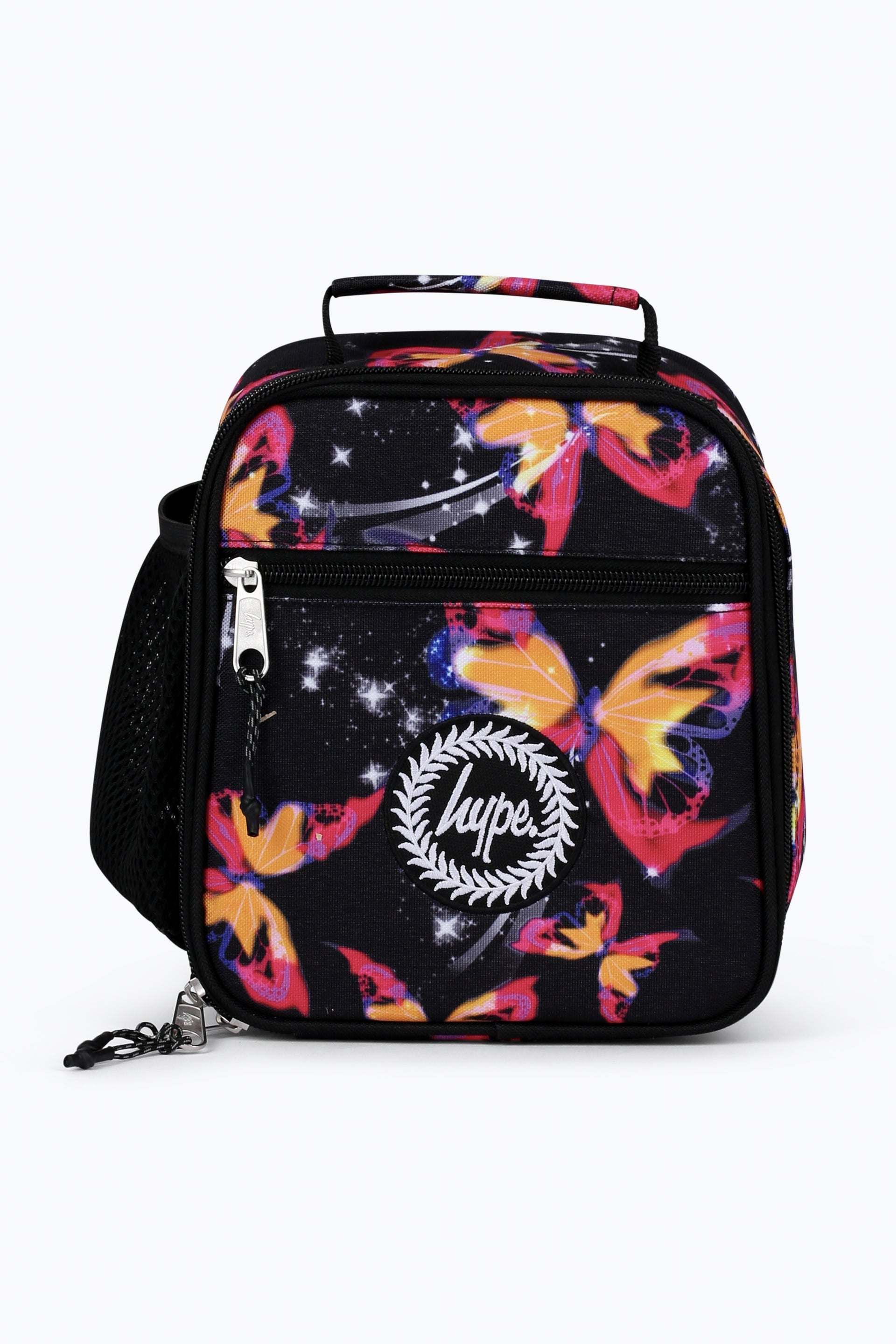 Glitter Blur Butterfly Lunch Bag