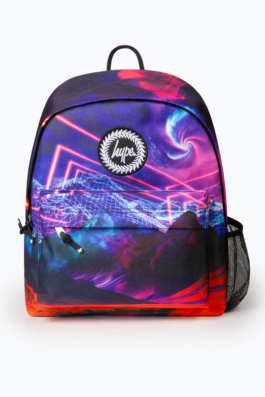 Hype Kids Multi Geo Landscape Backpack