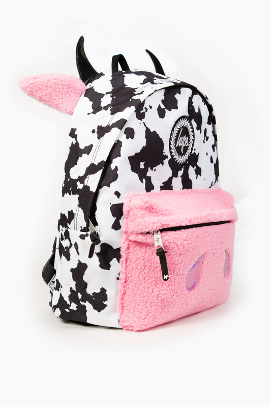 HYPE UNISEX PINK NOVELTY COW BACKPACK