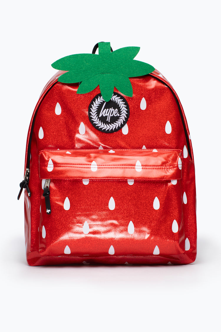 HYPE KIDS UNISEX RED STRAWBERRY BACKPACK