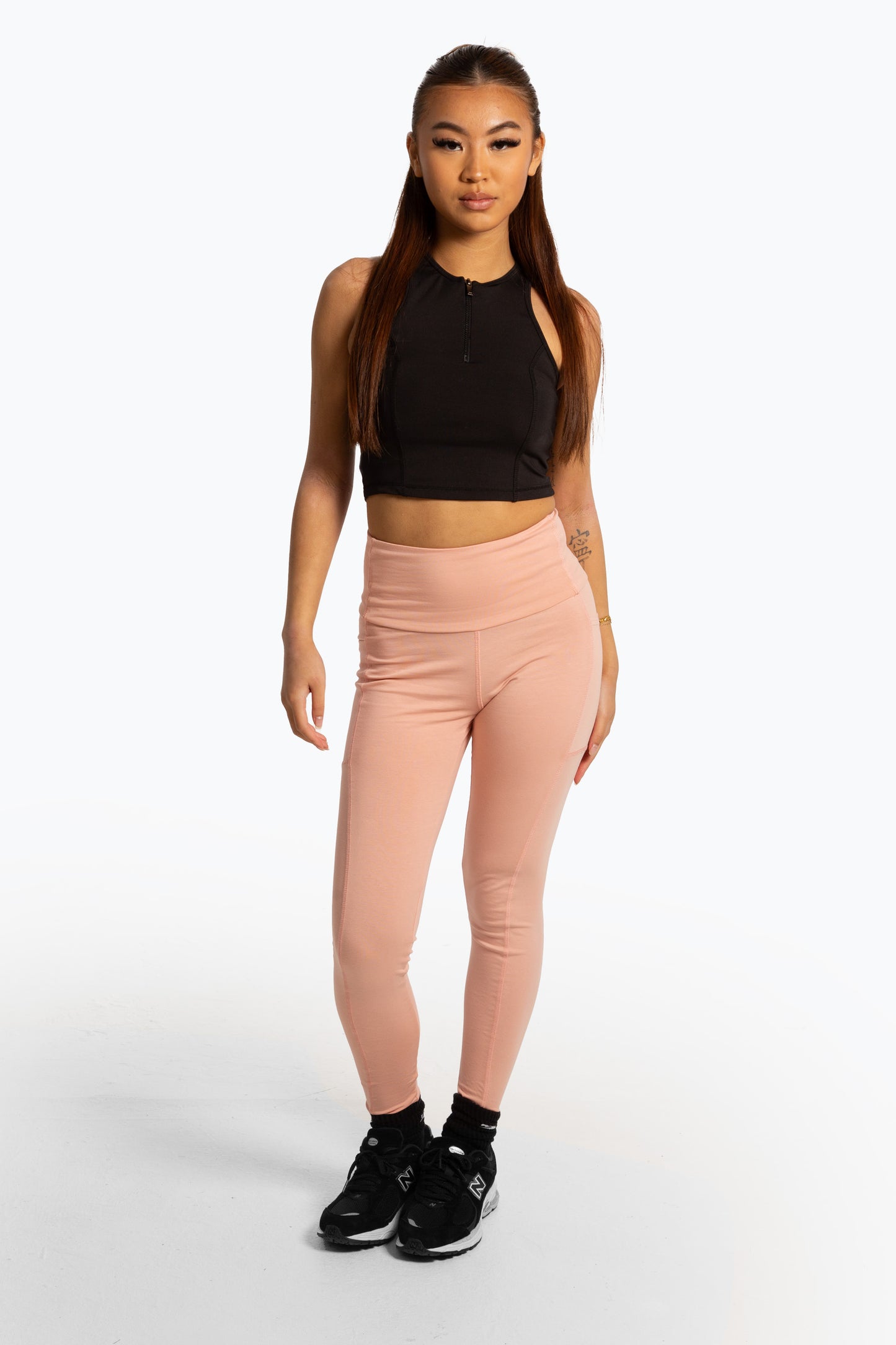 Hype Womens Rose Panel Justhype Leggings