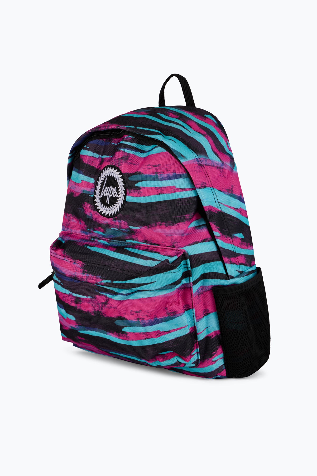 Hype Unisex Multi Pastel Zebra Backpack