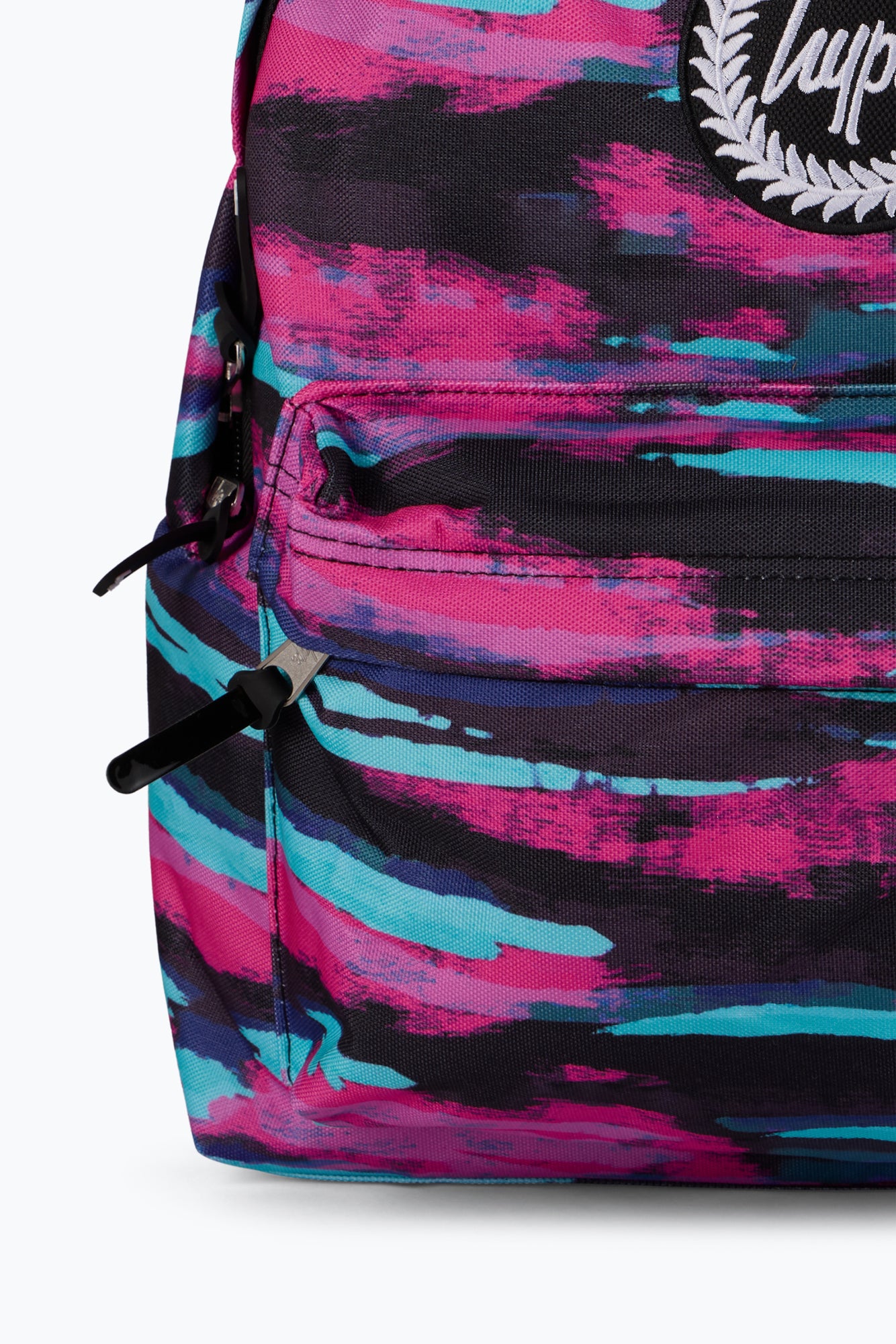 Hype Unisex Multi Pastel Zebra Backpack