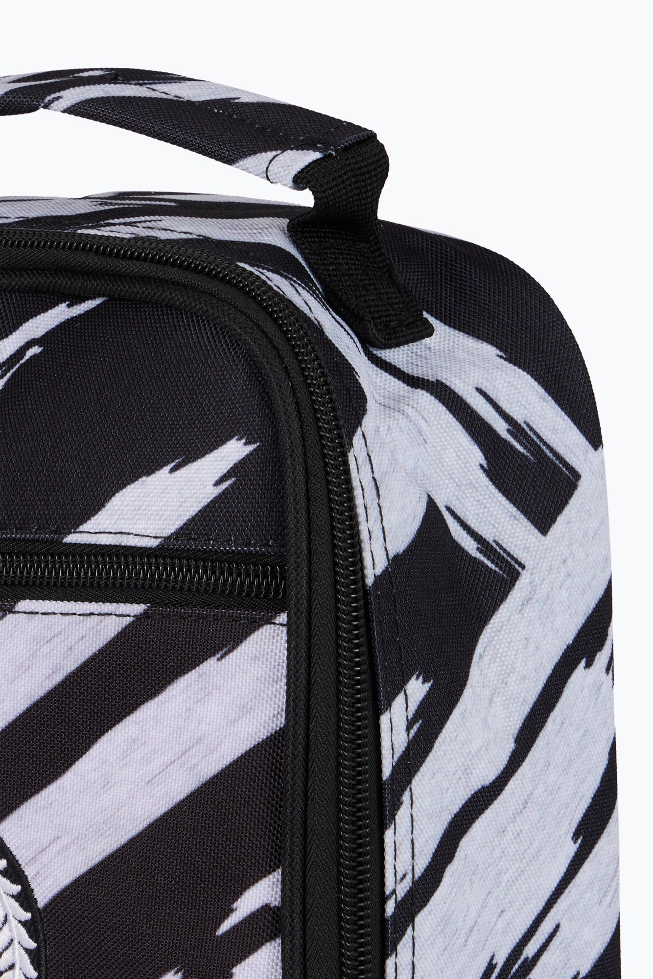 Hype Unisex Black Angles Lunch Bag