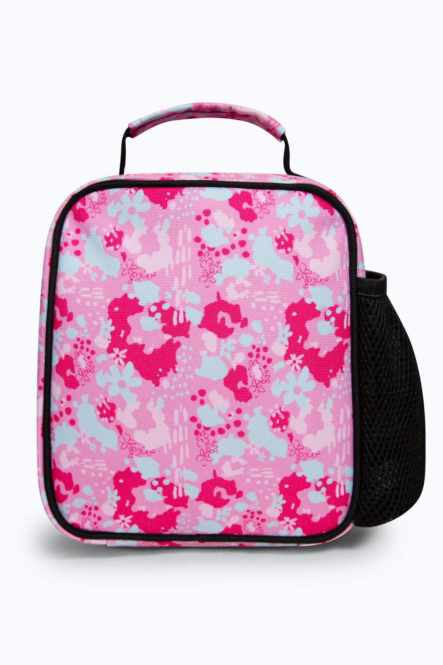 Hype Girls Pink Leopard Floral Lunch Box
