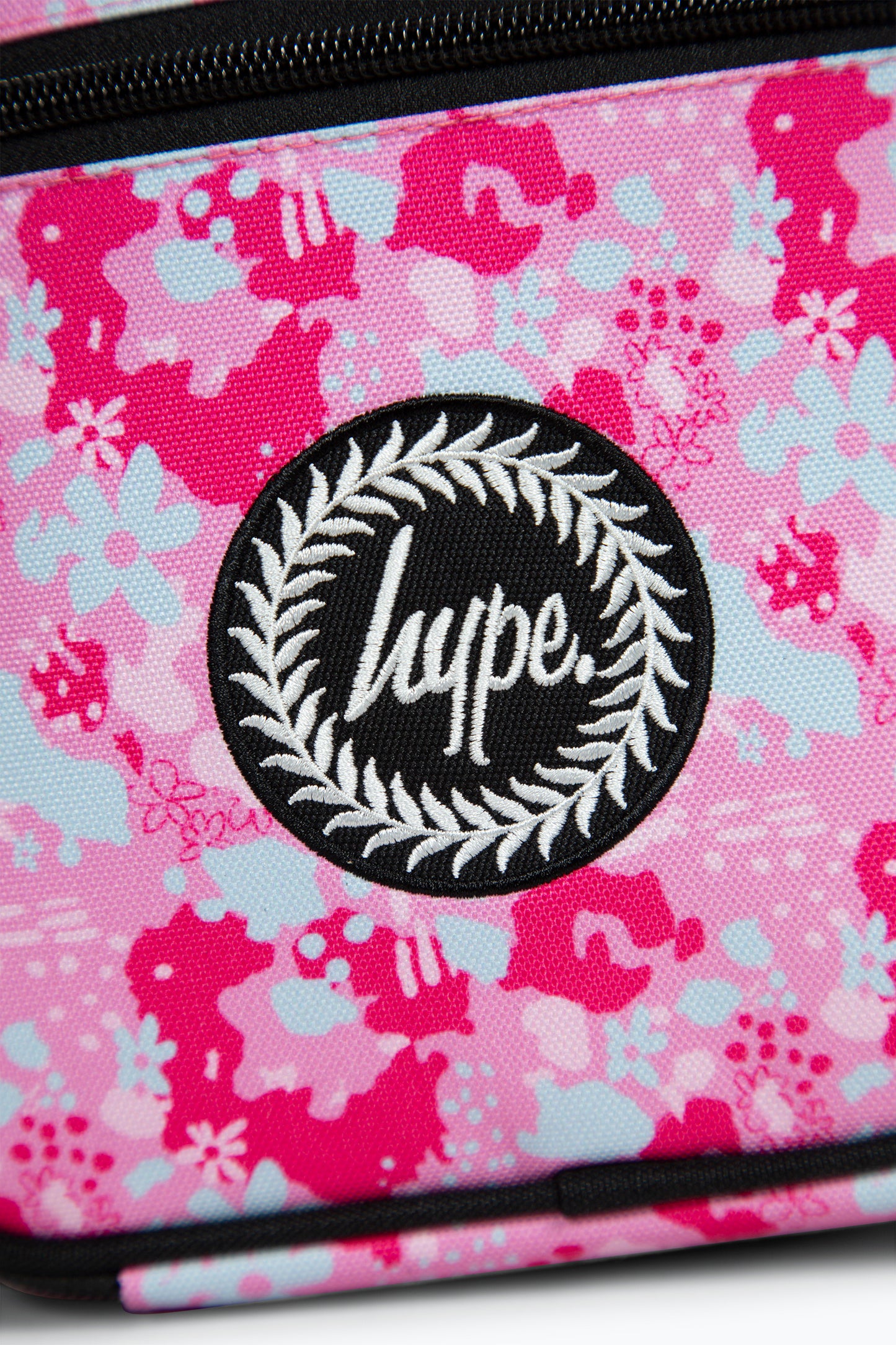 Hype Girls Pink Leopard Floral Lunch Box