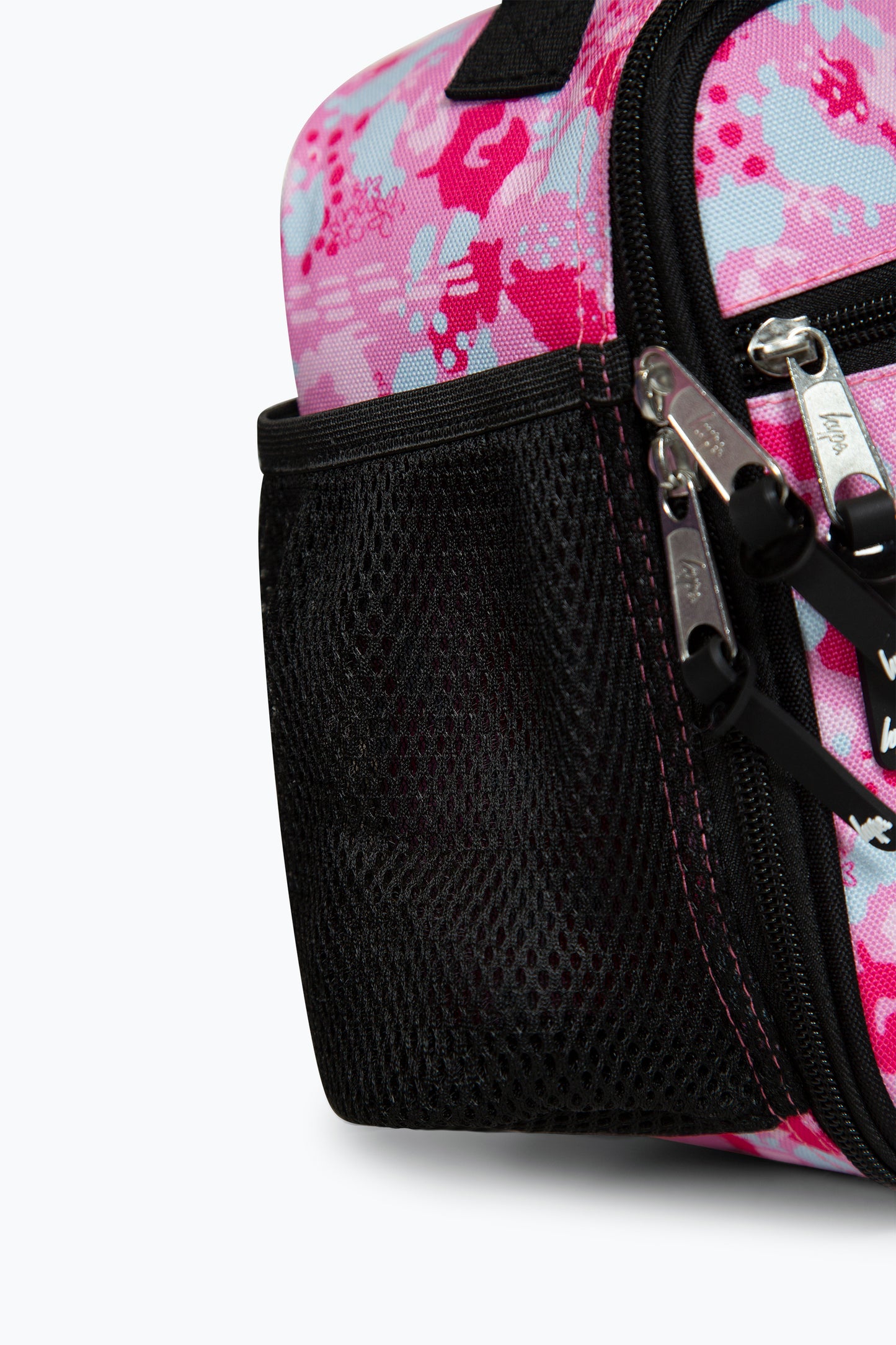 Hype Girls Pink Leopard Floral Lunch Box