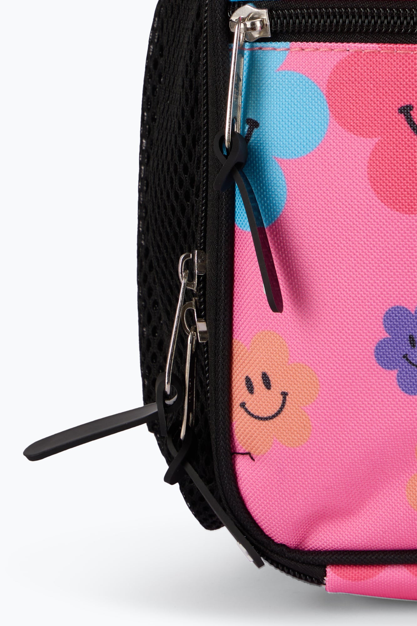 Hype Unisex Pink Happy Flowers Lunch Bag