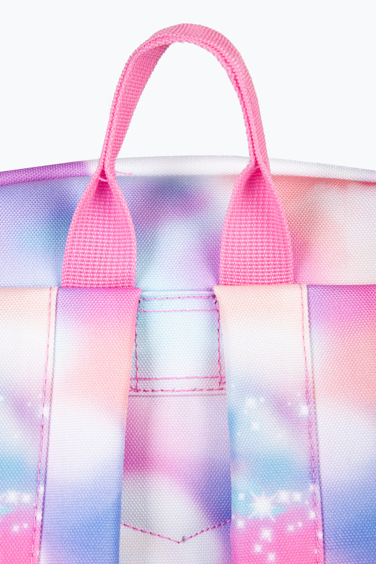 HYPE GIRLS PINK RAINBOW BACKPACK