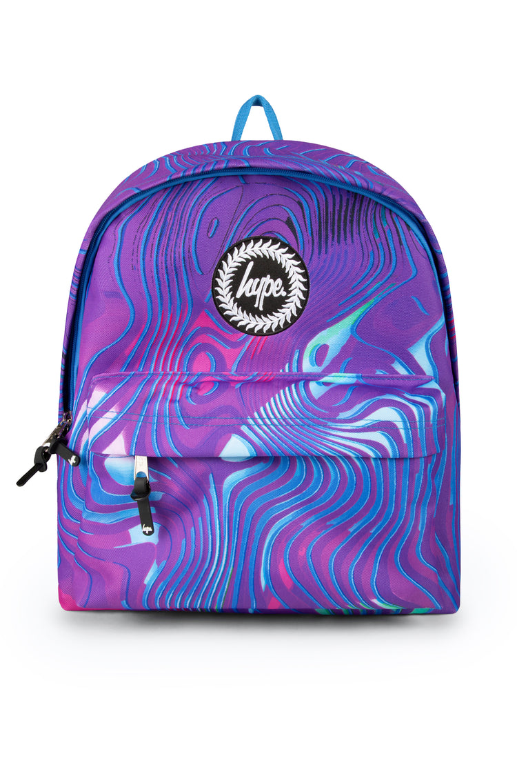 HYPE GIRLS LILAC VAPOUR WAVE BACKPACK