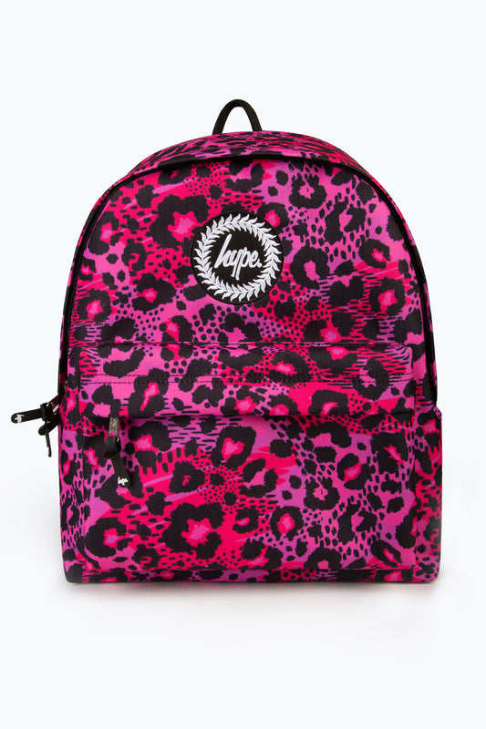 HYPE MULTI SHADE LEOPARD BACKPACK & LUNCH BOX BUNDLE
