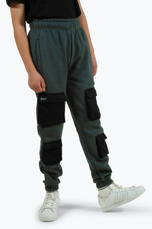 Hype Boys Blue Utility Joggers