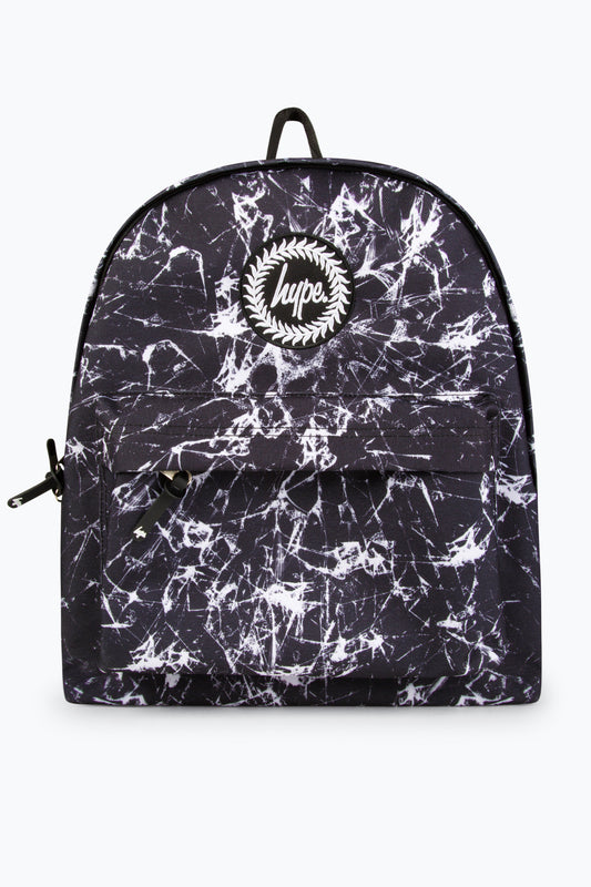 HYPE MULTI CRACKING GLASS BACKPACK, LUNCH BOX & PENCIL CASE BUNDLE