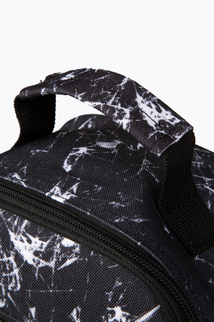 HYPE BOYS BLACK CRACKED GLASS LUNCH BOX