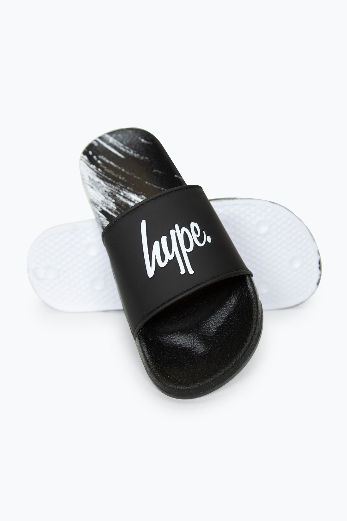 Hype Boys Multi Black Scratch Script Sliders