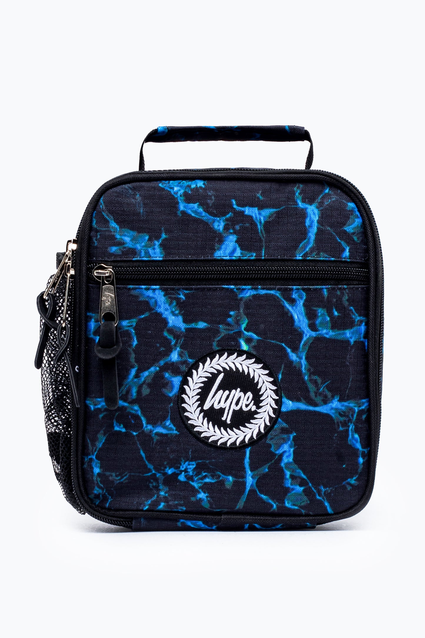 Hype Boys Blue X-Ray Pool Backpack, Lunchbag, Pencil Case & Bottle Bundle