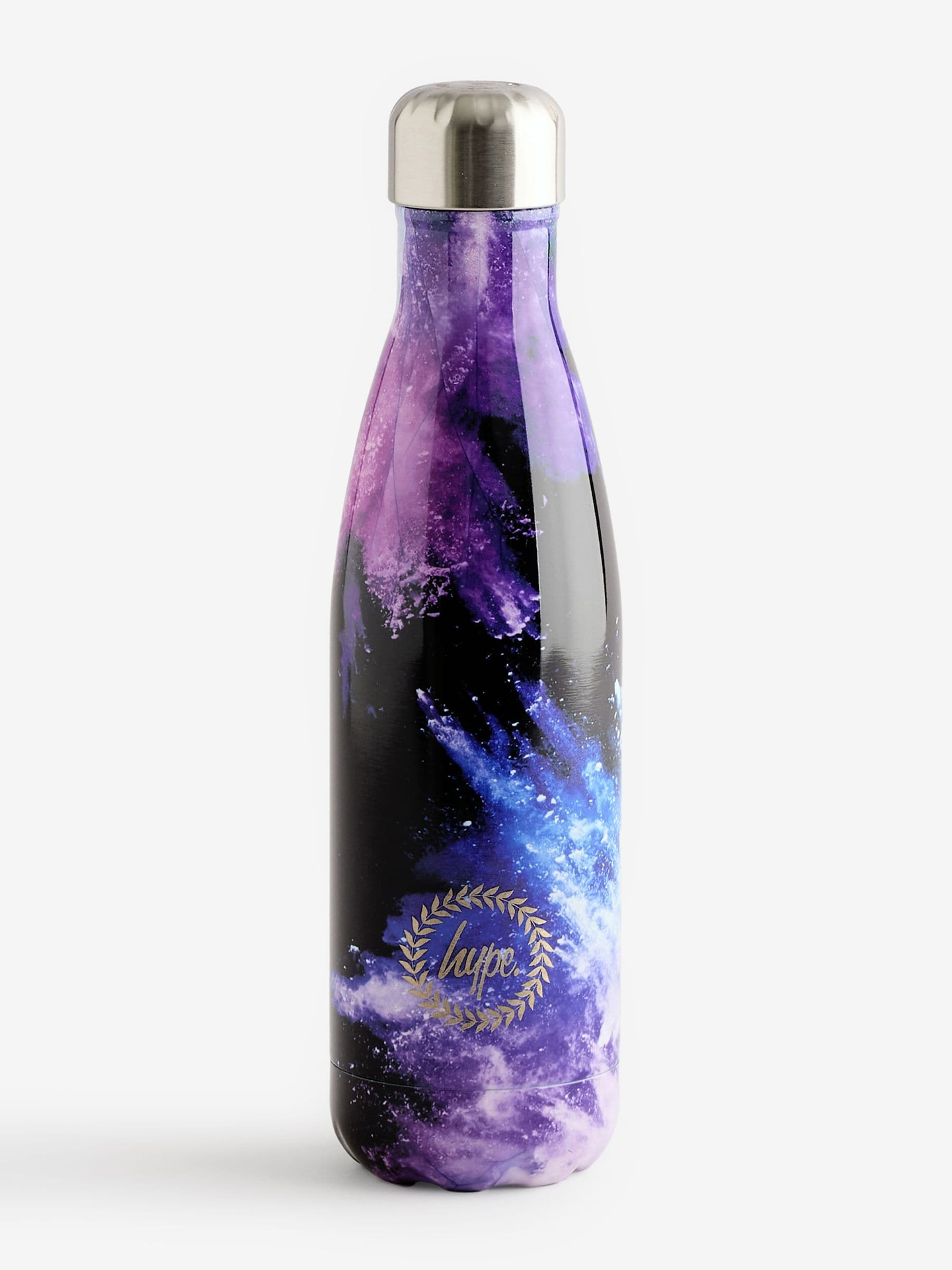 Hype Girls Purple Chalk Dust Thermal Water Bottle