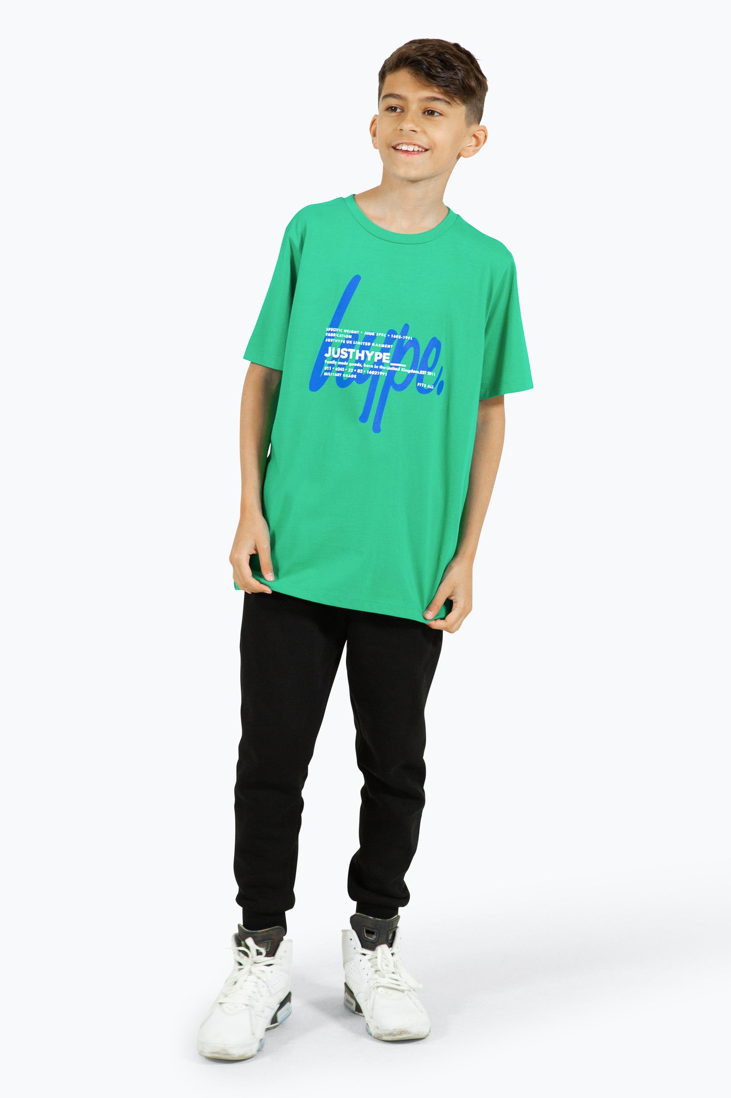 Hype Boys Green Double T-Shirt